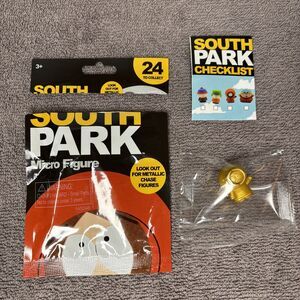 Kenny (Chase Metallic Gold) 1" South Park Micro Figure. Open Blind Bag.
